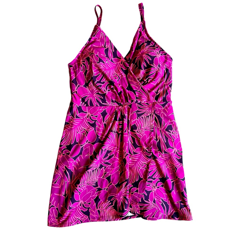 NWT Lands End One Piece Swim-dress